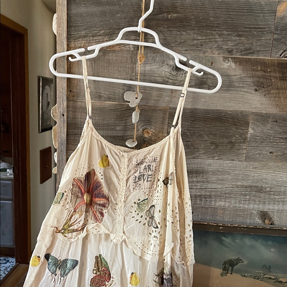 Magnolia Pearl Floral Cream Dress - Picture 5 of 5